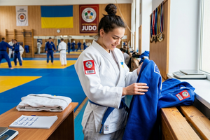 Міжнародні стандарти IJF для кімоно: що означає червона ліцензія та як підібрати щільність тканини фото