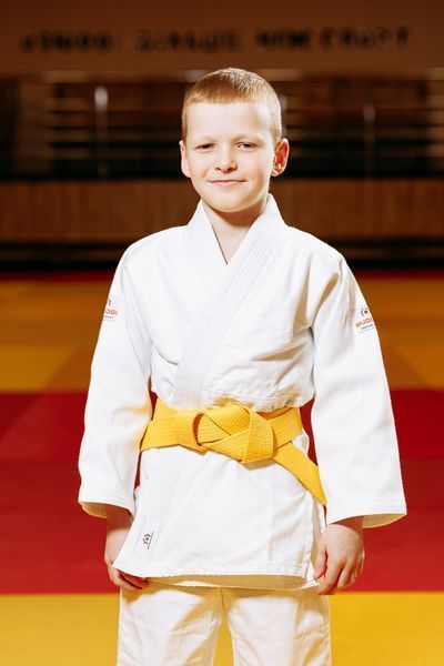 Купити дитяче кімоно для дзюдо BUDOGI BEGINNER
