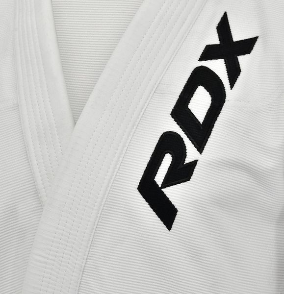 Кімоно RDX S2 BJJ Gi біле 550 GSM Pearl Weave RDX-S2-BJJ-GI-WHITE фото