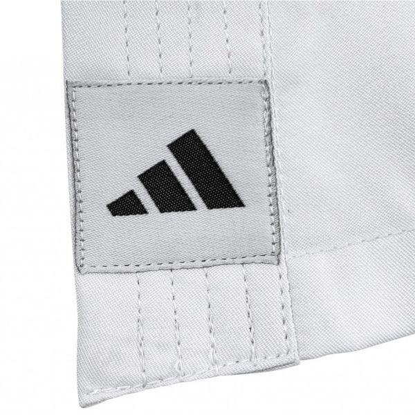 Дитяче кімоно для карате Adidas Kids K150 WKF &mdash; біле, 100% поліестер, пояс у комплекті ADI-K150-WKF-WHT-120 фото