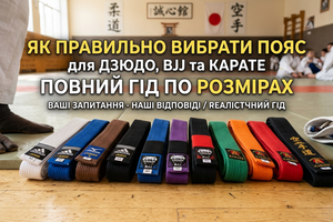 Як правильно вибрати пояс для дзюдо, BJJ та карате: повний гід по розмірах фото