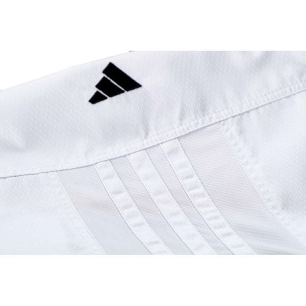 Професійне кімоно Adidas Fighter Slim Fit WKF &mdash; біле, 100% поліестер, ClimaCool ADI-KUM-FIGHT-SLIM-170 фото