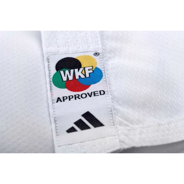 Маркування WKF Approved на елітному кімоно Adidas Fighter