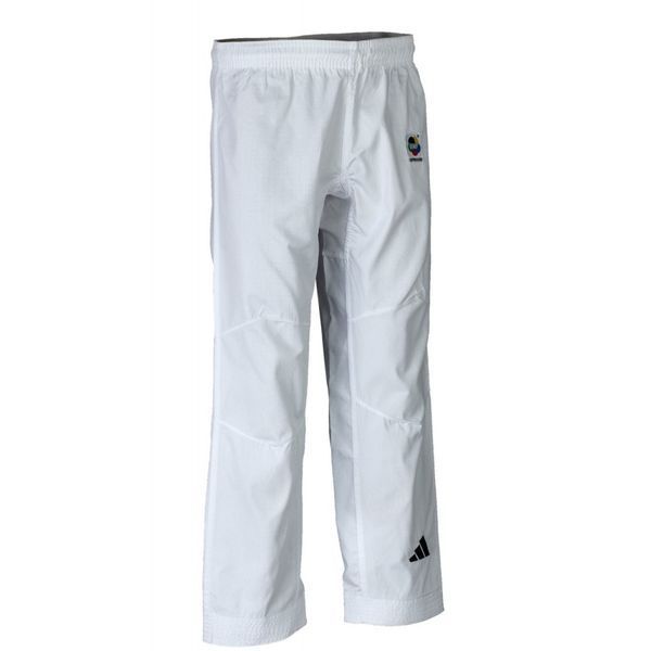 Професійне кімоно Adidas Fighter Slim Fit WKF &mdash; біле, 100% поліестер, ClimaCool ADI-KUM-FIGHT-SLIM-170 фото