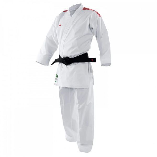 Куртки Adidas Fighter із червоними смугами на плечах WKF