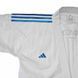 Комплект кімоно Adidas Fighter Slim Fit WKF (2 куртки + 1 штани) &mdash; Aka & Ao (червоні та сині смуги), PrimeGreen ADI-FIGHT-SLIM-SET-155 фото 6