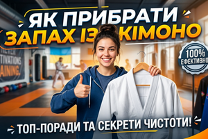 Як прибрати запах із кімоно &mdash; правильний догляд за екіпіруванням для дзюдо фото