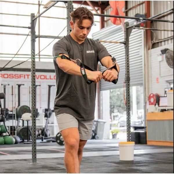 Набір трубчастих еспандерів SMAI Resistance Tube Trainer (10 гумок + аксесуари). SMAI-RES-TUBE-SET фото