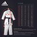 Професійне кімоно для ката Adidas Shori WKF &mdash; біле, сині смуги на плечах (Ao), 14 oz ADI-SHORI-WKF-BLU-160 фото 8