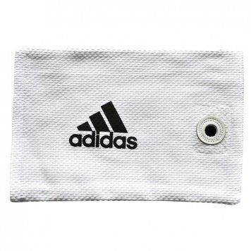 alt="Білий захват для тренувань дзюдо Adidas щільність 650 г/м2"