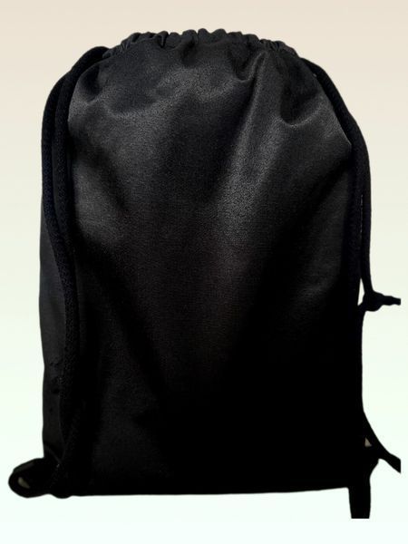 Спортивний рюкзак-мішок KINTAYO серія JUDO чорний з тканини Oxford. KNT-BAG-JD-OXF фото