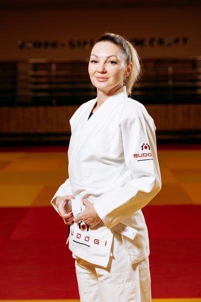 Біле жіноче кімоно для джиу-джитсу (BJJ) TM BUDOGI 50011 фото