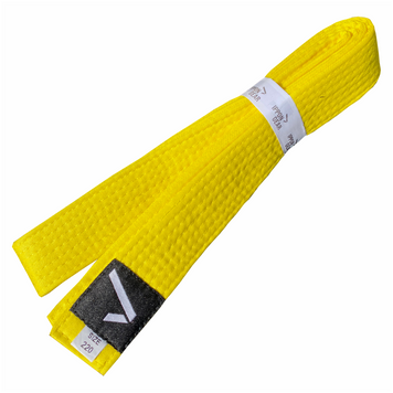 Жовтий пояс для дзюдо IPPON GEAR Club 2 міцний 220 г/м&sup2;