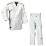 Кімоно для дзюдо Adidas Champion III IJF біле із золотими смугами