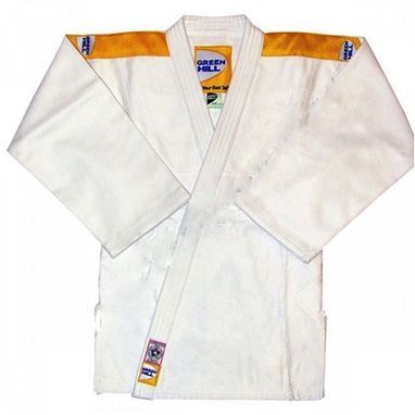 Професійне біле кімоно для дзюдо Green Hill Professional IJF Approved купити Україна