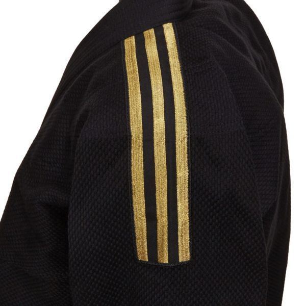 Чорне кімоно (Гі) для BJJ Adidas Challenge Black/Gold 2288009 фото